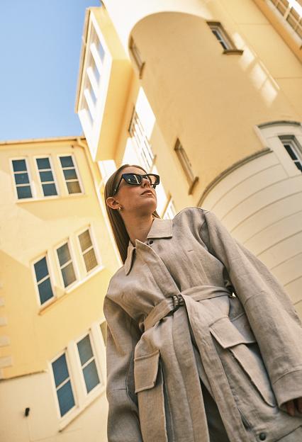 Holzweiler Gorti Linen Jacket Sand